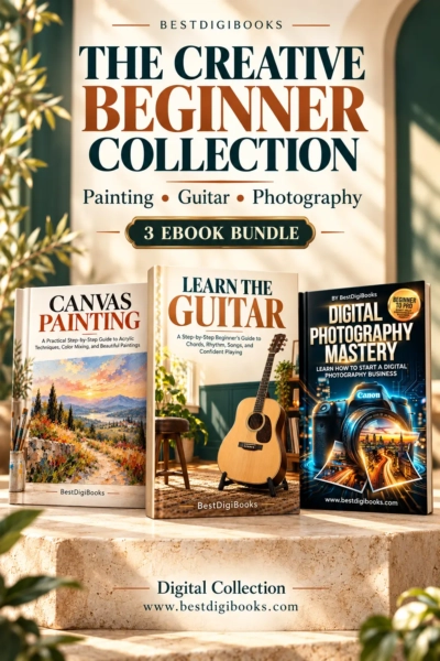Creative Ebook Bundle: Painting, Guitar & Photography